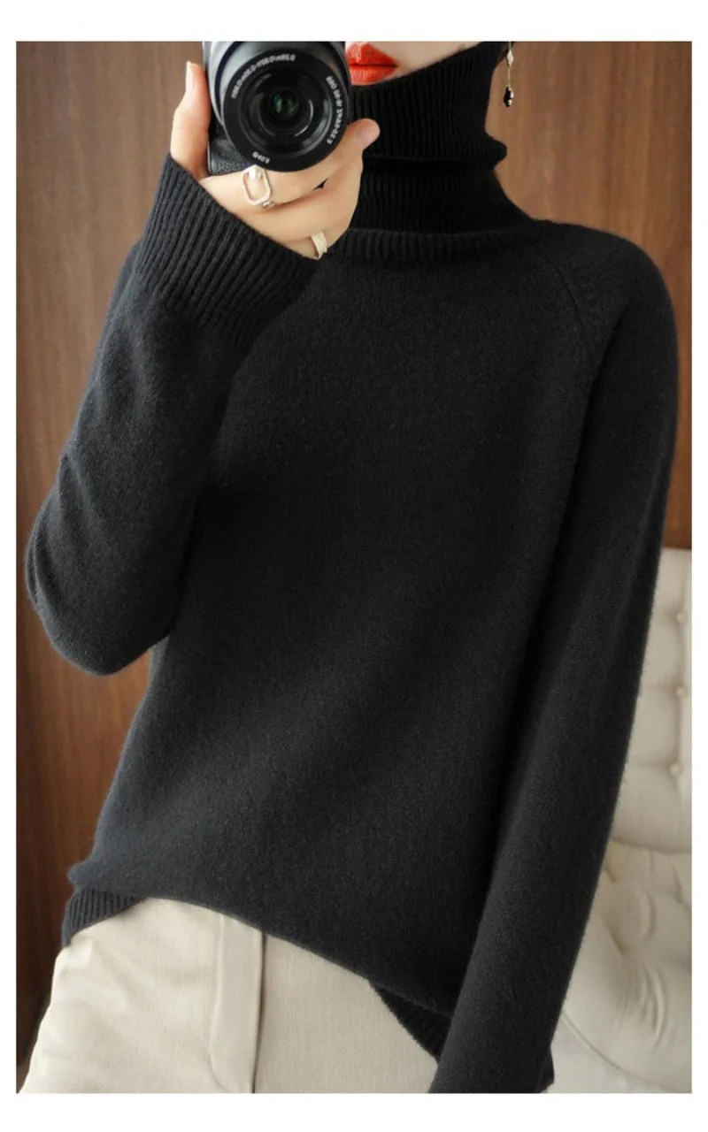 Prisca | Eleganter Rollkragenpullover - Image 3