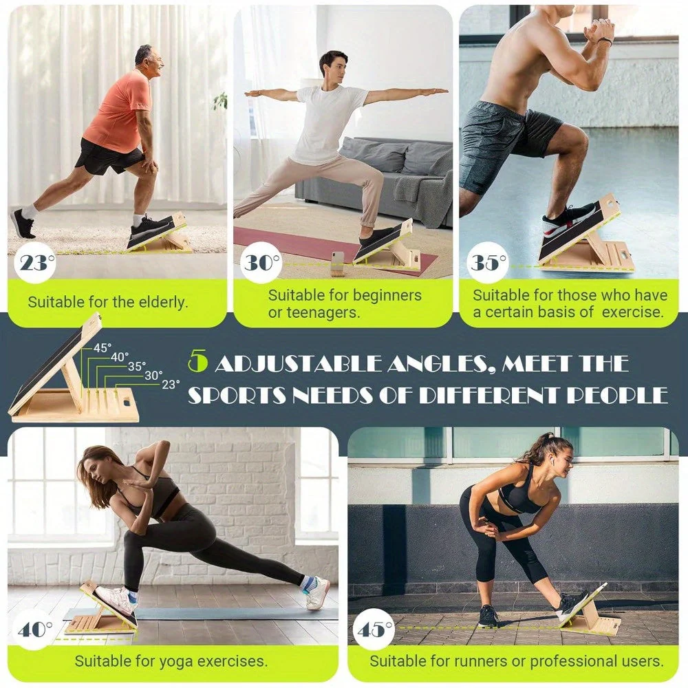 Pro Wadenstreckbrett – Verstellbar und tragbar für optimale Dehnung - Image 5
