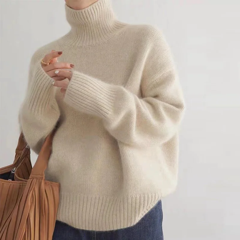 Pullover Damen Rollkragen Weich | Elegant & Warm - Image 6