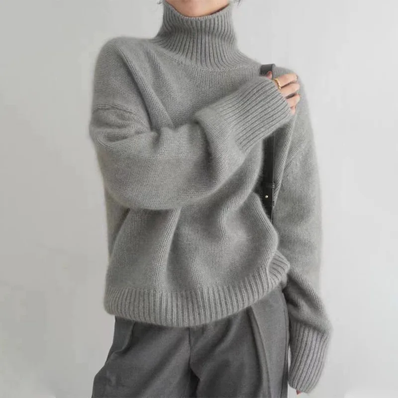 Pullover Damen Rollkragen Weich | Elegant & Warm - Image 7