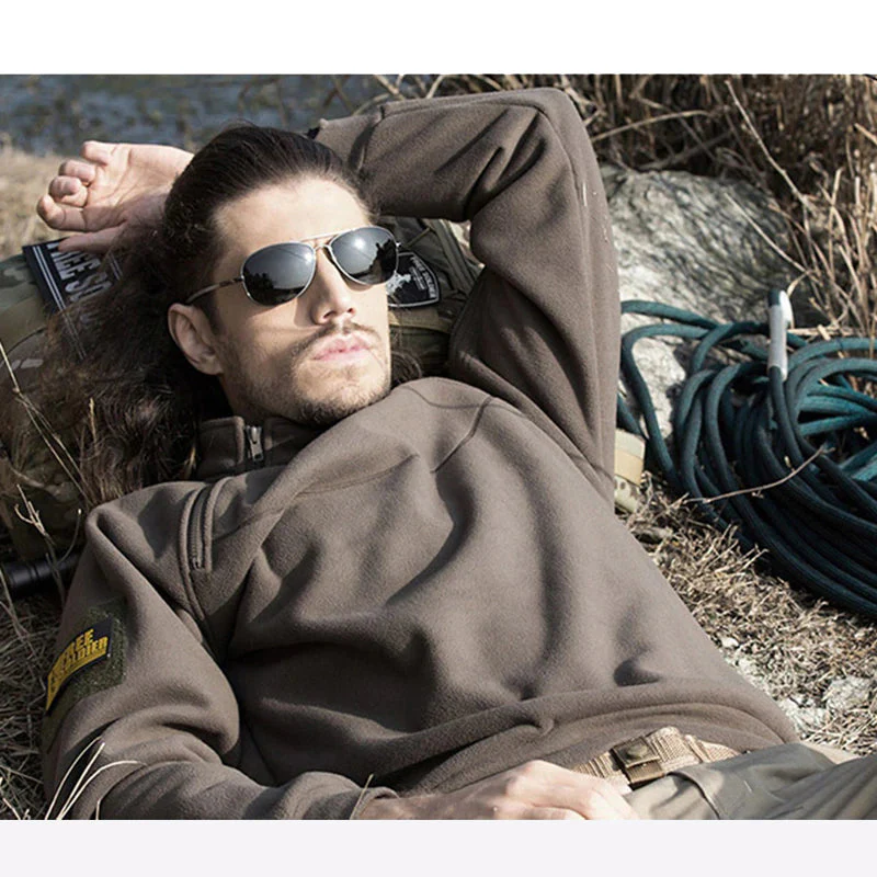 Pullover Herren Fleece Mit Reißverschluss | Outdoor Komfort - Image 2