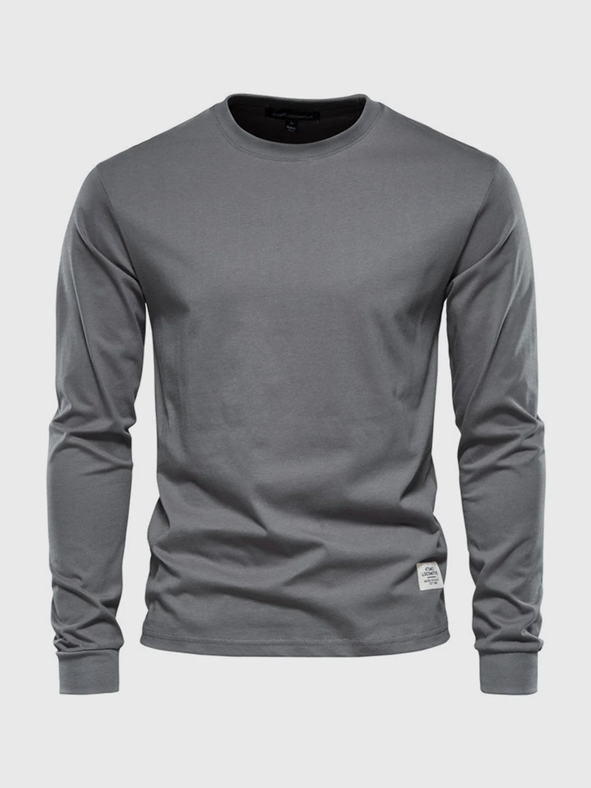 Pullover Herren Langarmshirt Rundhals | Basic Style - Image 10