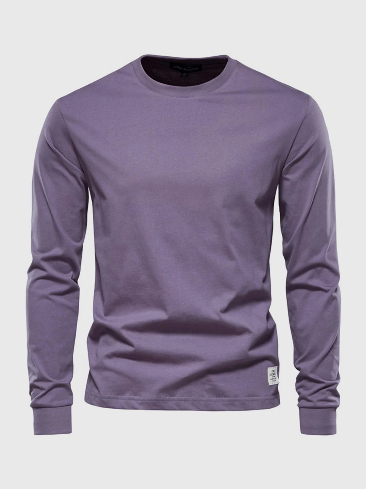 Pullover Herren Langarmshirt Rundhals | Basic Style - Image 5