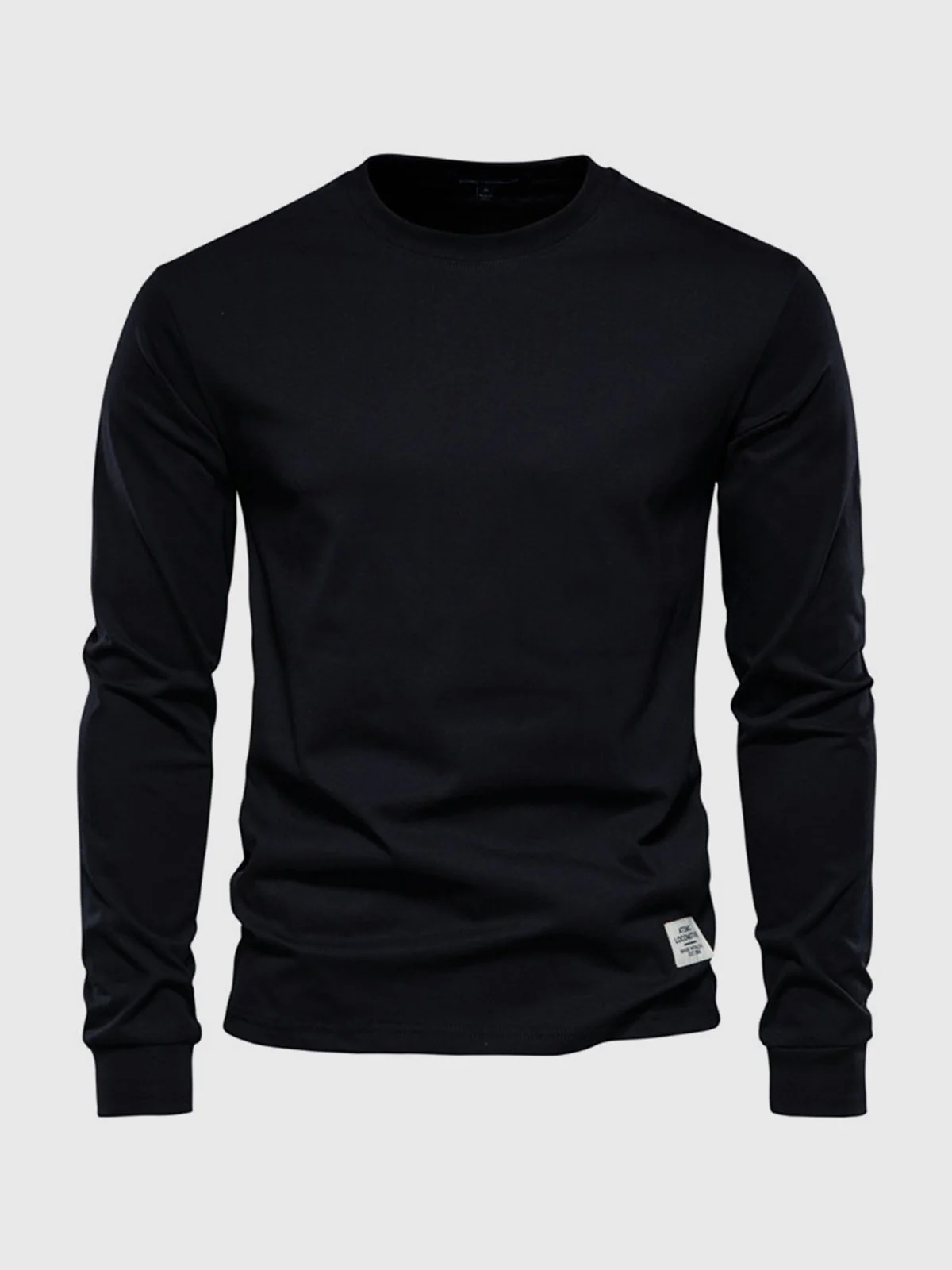 Pullover Herren Langarmshirt Rundhals | Basic Style - Image 7