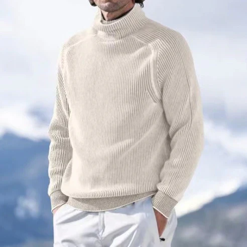 Pullover Herren Mit Rollkragen | Weicher Strick - Image 4