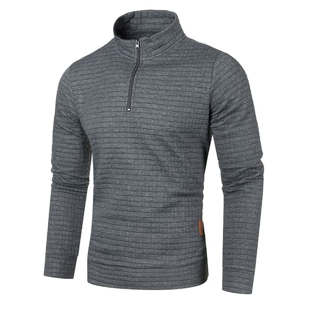 Pullover mit Reißverschluss und festem Muster - Image 7