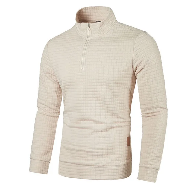 Pullover mit Reißverschluss und festem Muster - Image 9