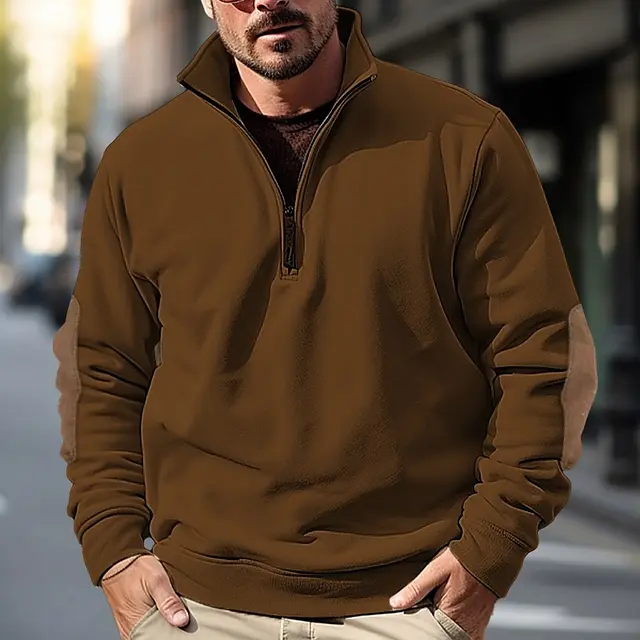 Pullover mit Viertelreißverschluss - Image 11