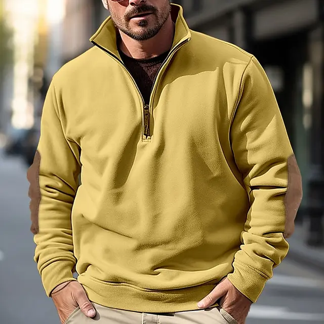Pullover mit Viertelreißverschluss - Image 14