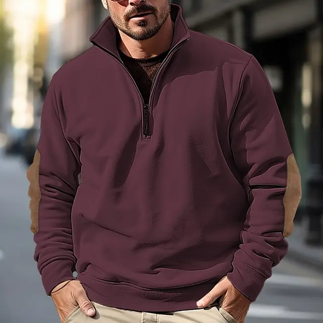 Pullover mit Viertelreißverschluss - Image 15