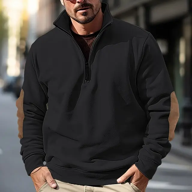 Pullover mit Viertelreißverschluss - Image 8