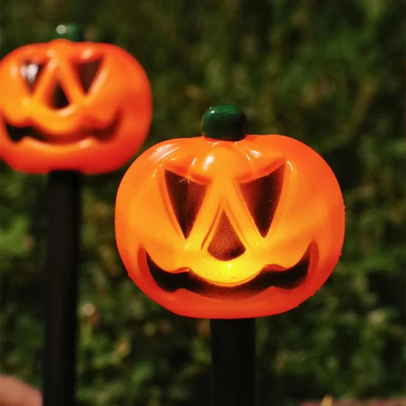 PumpkinGlow Solar Halloween Außenlichter‑Set – Kürbis LED Dekoration mit Solarenergie - Image 3