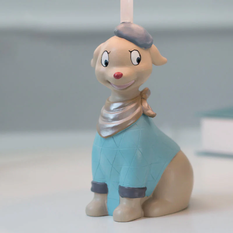 PupGlow – munter blaue Hundeschreibtischlampe für Kinder - Image 2