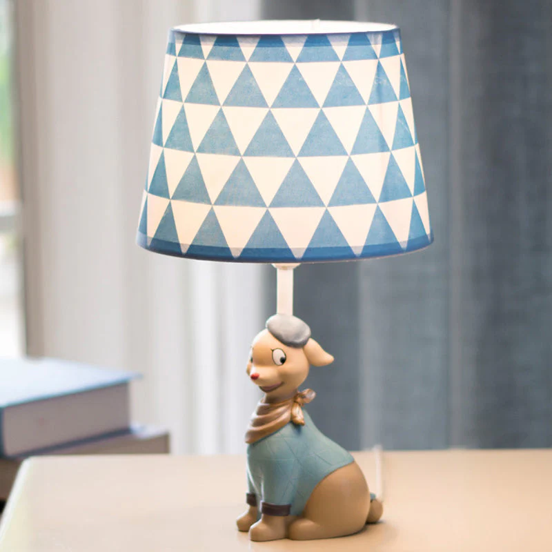 PupGlow – munter blaue Hundeschreibtischlampe für Kinder - Image 4