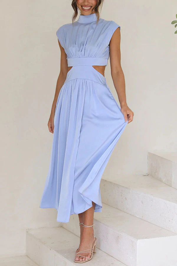 Quincy | Midi-Kleid mit Cut-Out und Taschen - Image 15