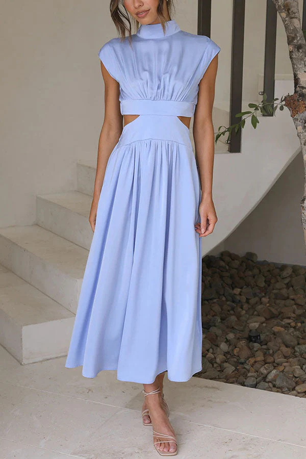 Quincy | Midi-Kleid mit Cut-Out und Taschen - Image 22