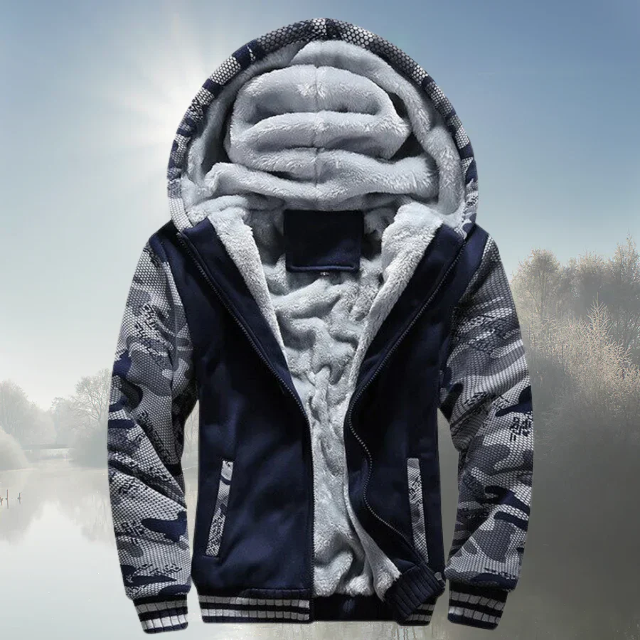 Quinn - fleecejacke mit kapuze und reißverschluss - Image 7