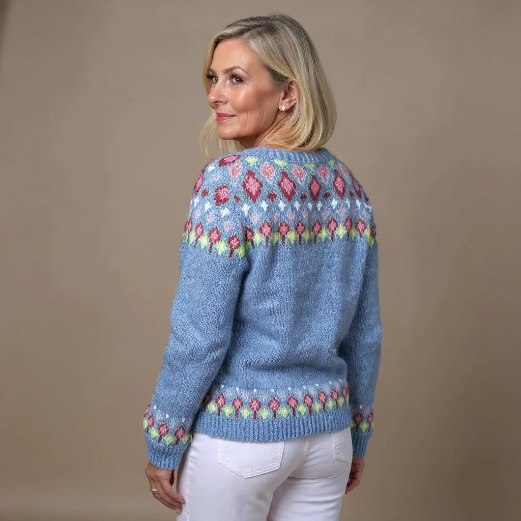 Quinnie | Vintage Isländische Strickjacke - Image 3