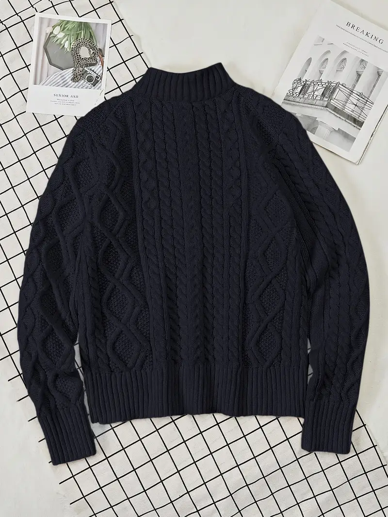 Rabada – Strickpullover Mit Halbem Reißverschluss Und Stehkragen - Image 12