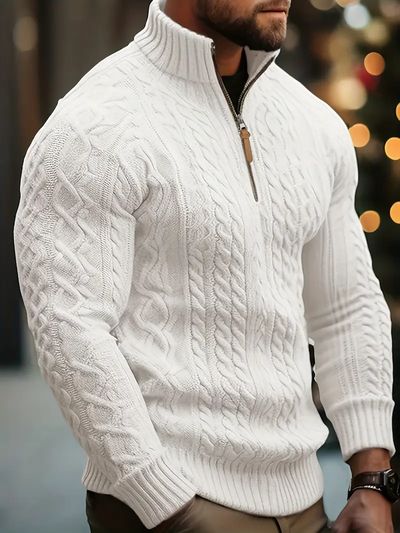 Rabada – Strickpullover Mit Halbem Reißverschluss Und Stehkragen - Image 15