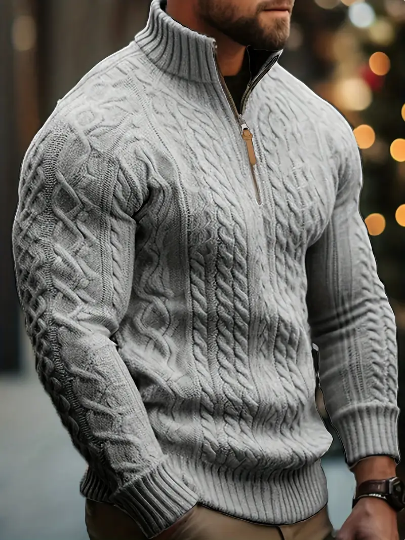 Rabada – Strickpullover Mit Halbem Reißverschluss Und Stehkragen - Image 17