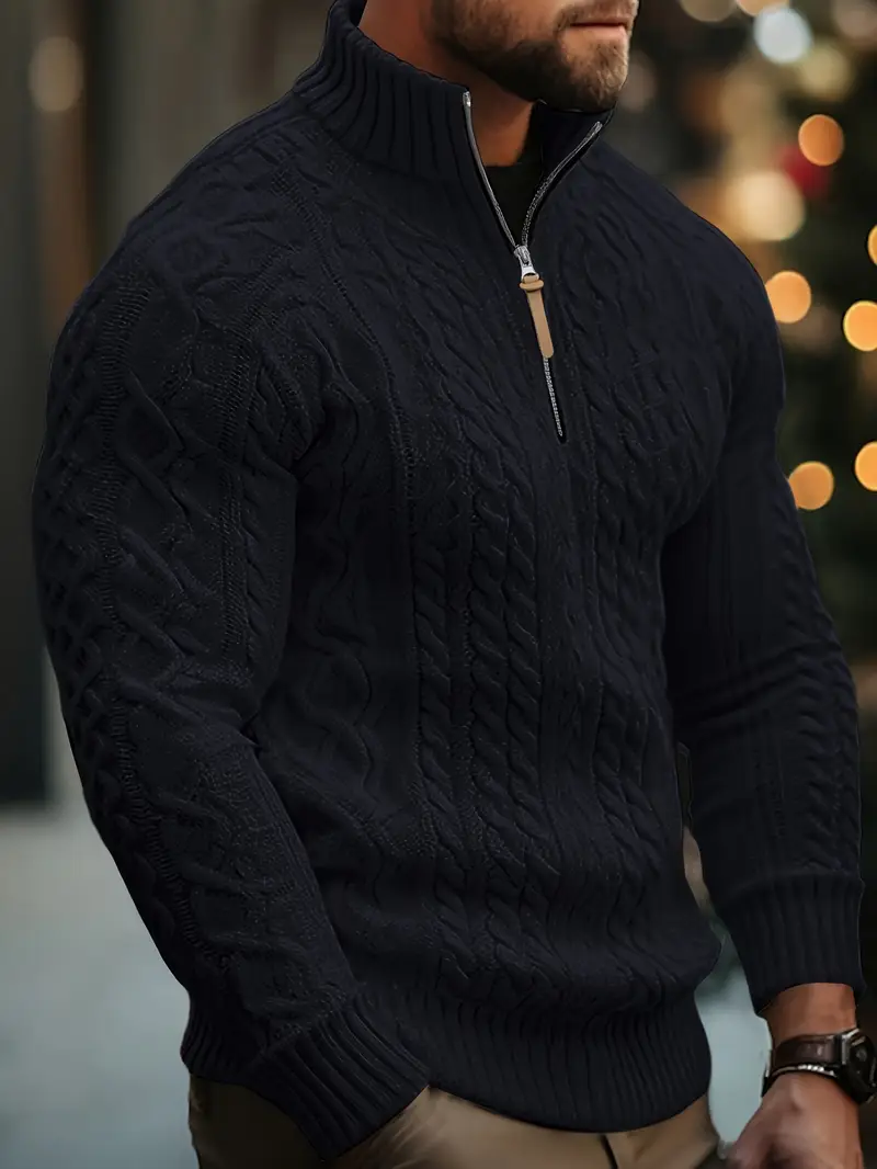 Rabada – Strickpullover Mit Halbem Reißverschluss Und Stehkragen - Image 20