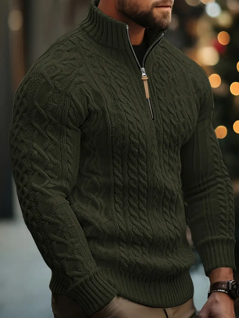 Rabada – Strickpullover Mit Halbem Reißverschluss Und Stehkragen - Image 21