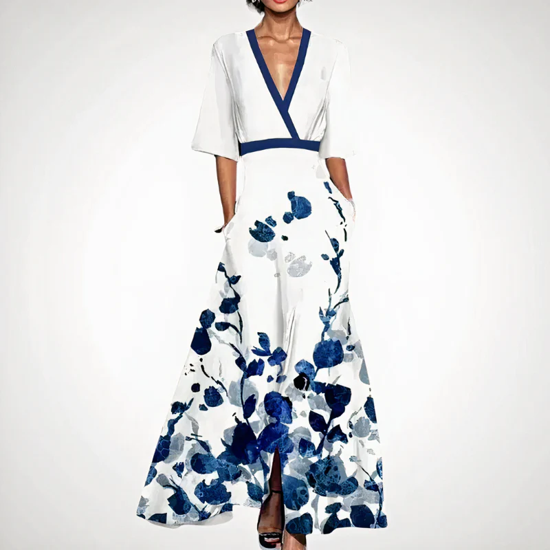 Raffiniertes langes Kleid für Damen | Maxi - Image 4
