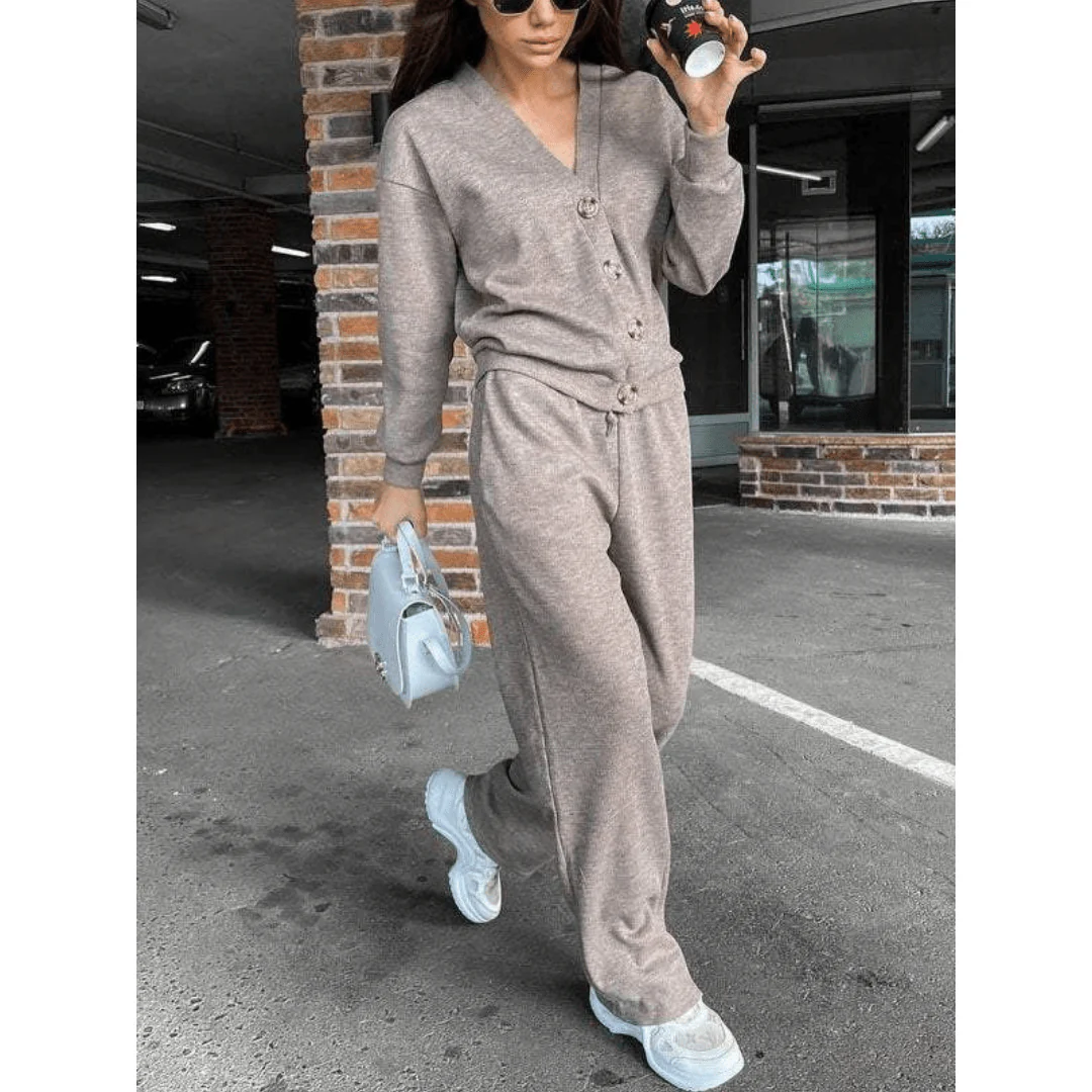 Raisa Strickjacke- und Hosen-Set - Image 2