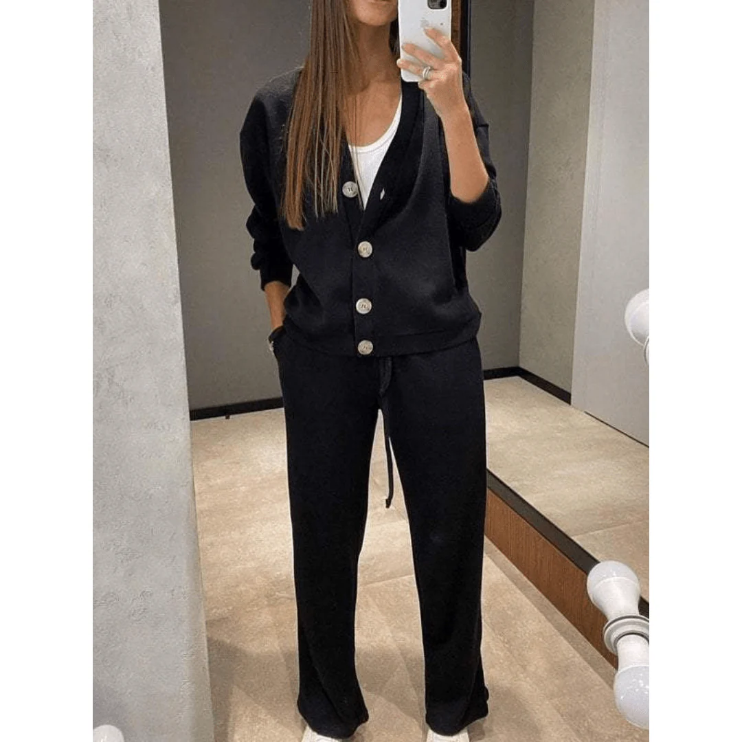 Raisa Strickjacke- und Hosen-Set - Image 3