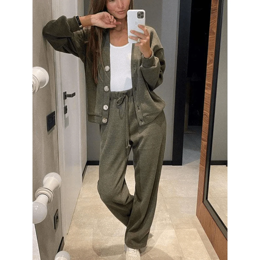 Raisa Strickjacke- und Hosen-Set - Image 4