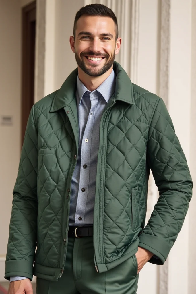 Ralf | Klassische und elegante Steppjacke