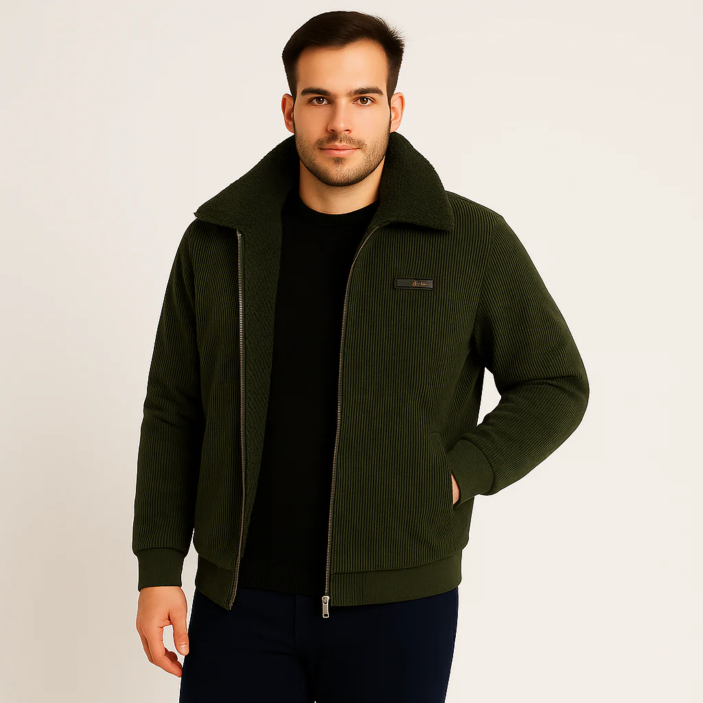 Ralph | Herren Cordjacke – Zeitlose warme Winterjacke - Image 3