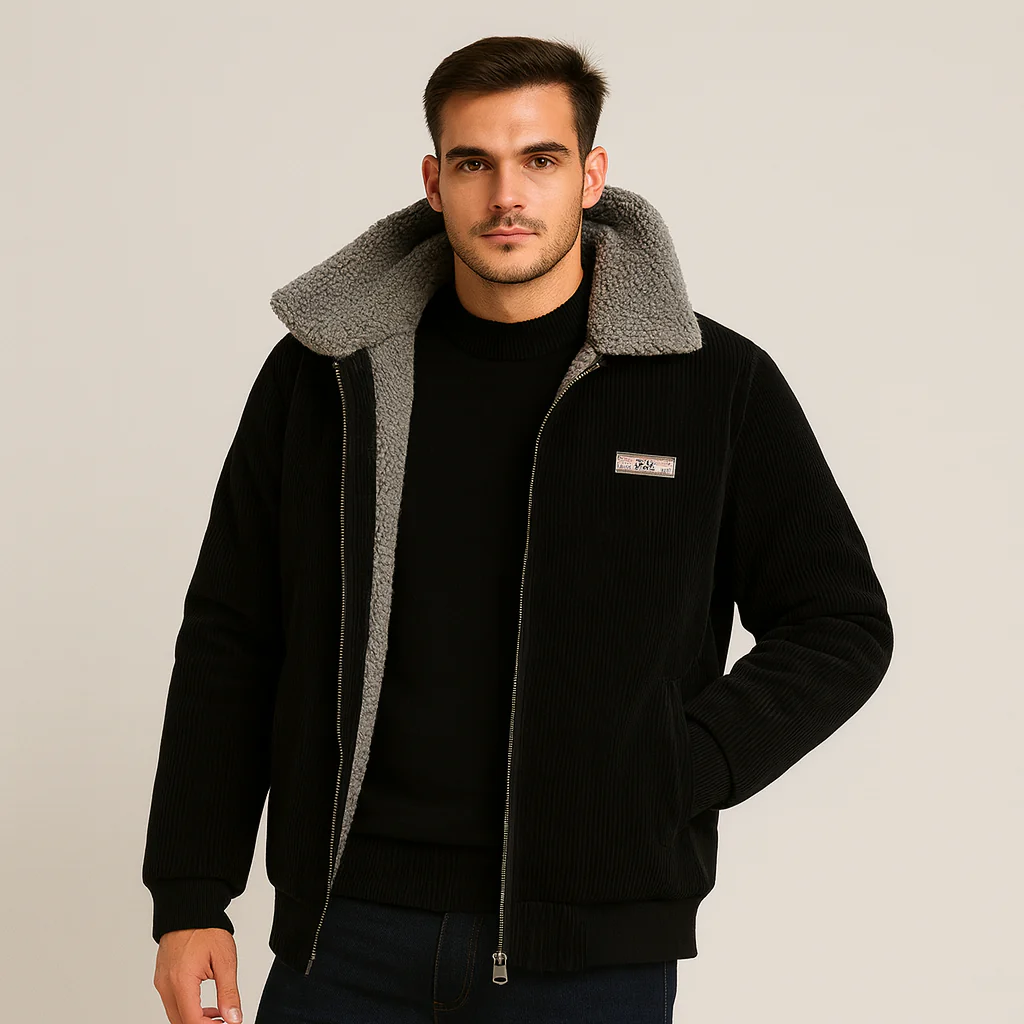 Ralph | Herren Cordjacke – Zeitlose warme Winterjacke - Image 4