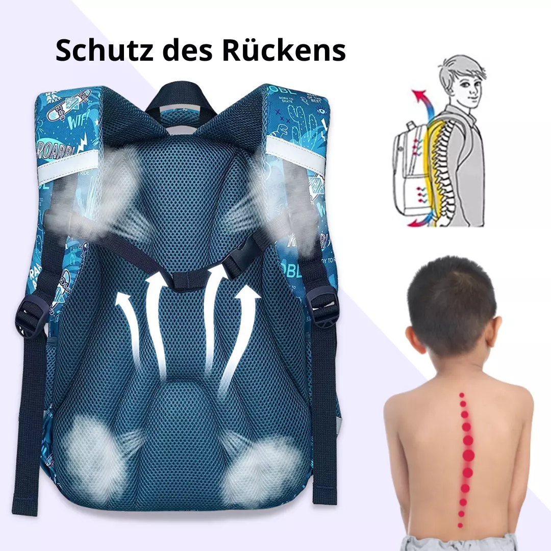 Ralphmattew - Ergonomische Ultraleichte Schultasche mit kostenlosem Stifthalter - Image 2