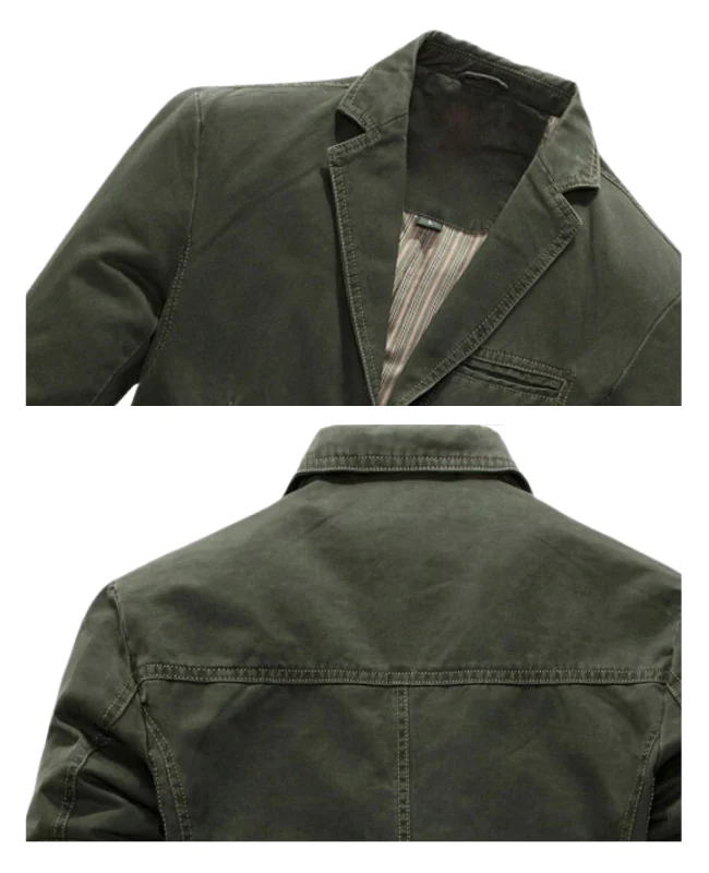 Ralphmattew Lässiger Baumwoll-Blazer - Image 4