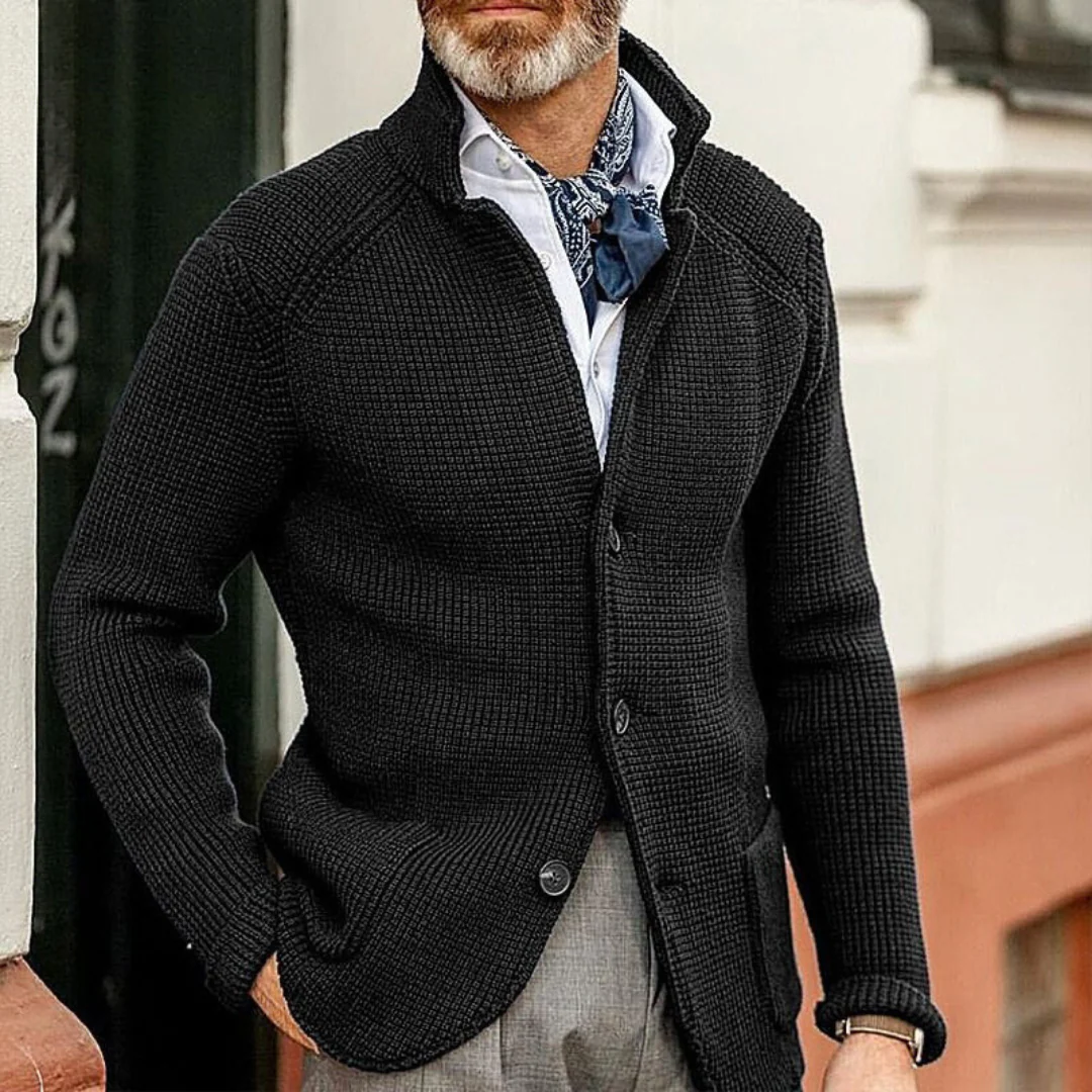 RAPHAEL · BLAU CARDIGAN - Image 3