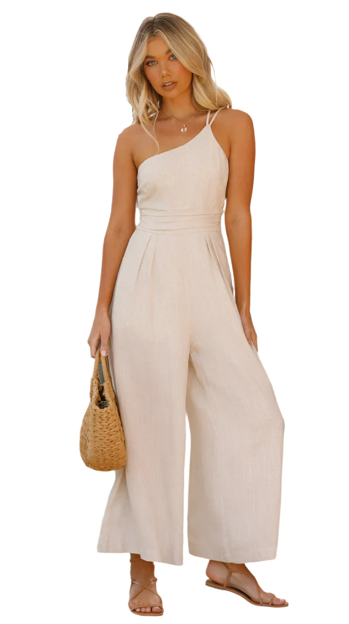 Rebecca - Schmal taillierter ärmelloser Jumpsuit - Image 4