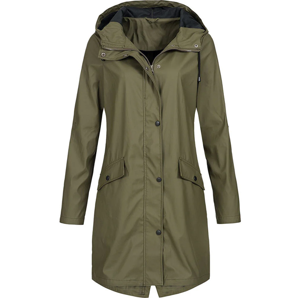 Regenjacke Damen Übergangsjacke | Figurbetont & Atmungsaktiv - Image 6