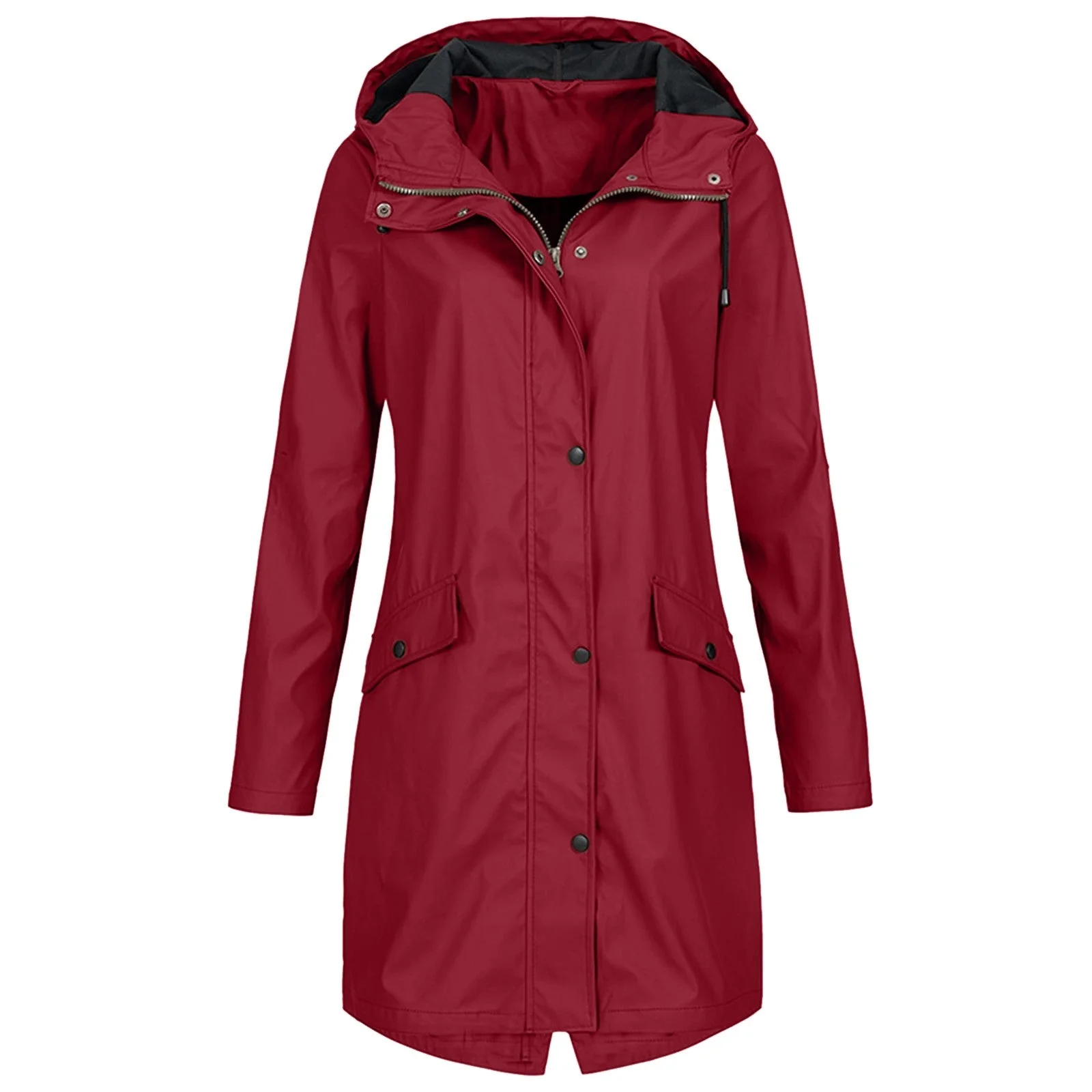 Regenjacke Damen Übergangsjacke | Funktional & Mit Kapuze - Image 4