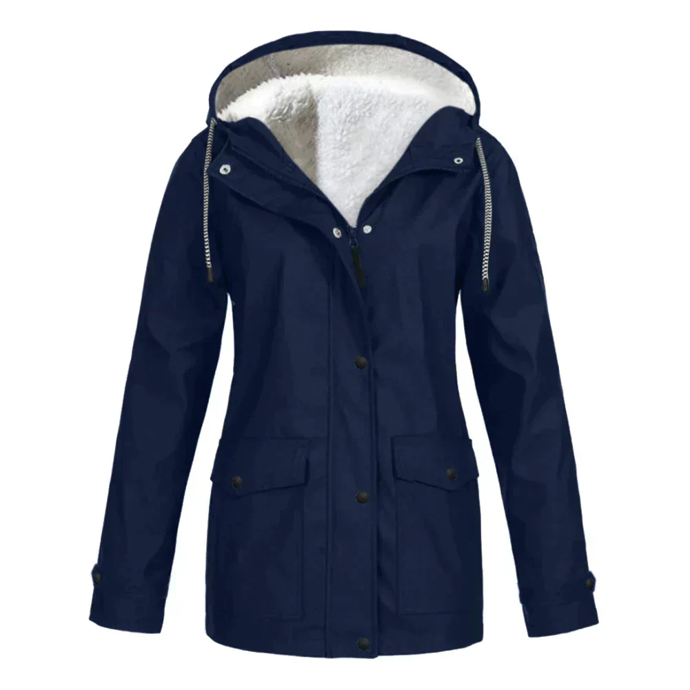 Regenjacke Damen Warm Gefüttert | Winddicht & Elegant - Image 5