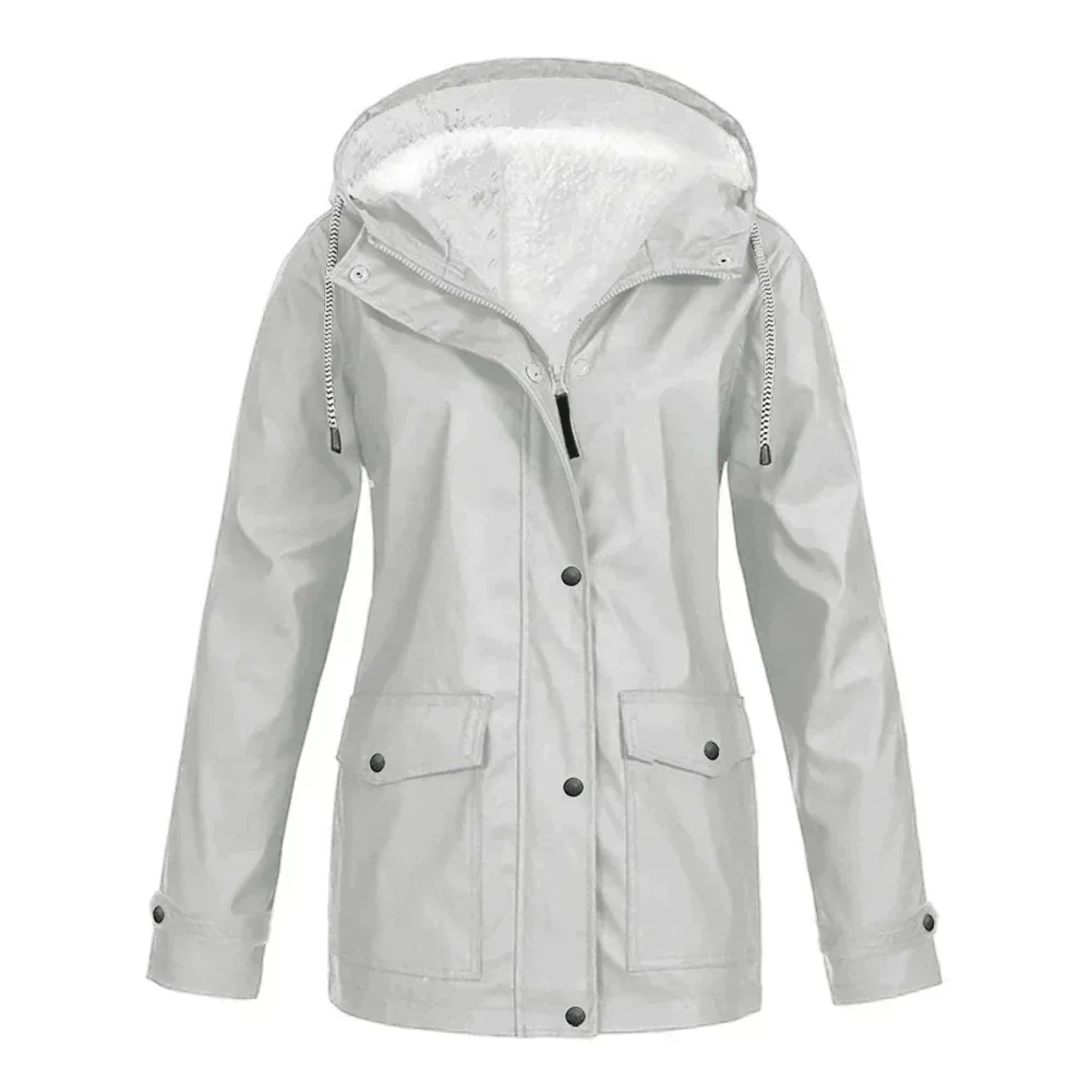 Regenjacke Damen Warm Gefüttert | Winddicht & Elegant - Image 7