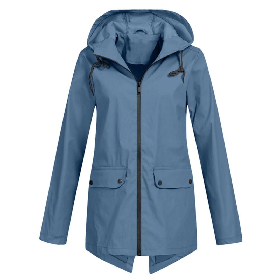 Regenjacke Damen Wasserdicht Mit Kapuze | Leicht & Zeitlos - Image 13