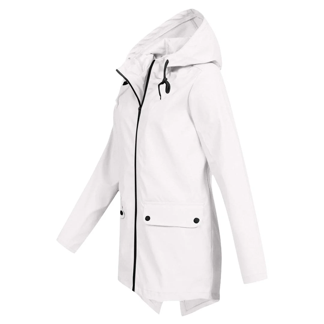 Regenjacke Damen Wasserdicht Mit Kapuze | Leicht & Zeitlos - Image 3
