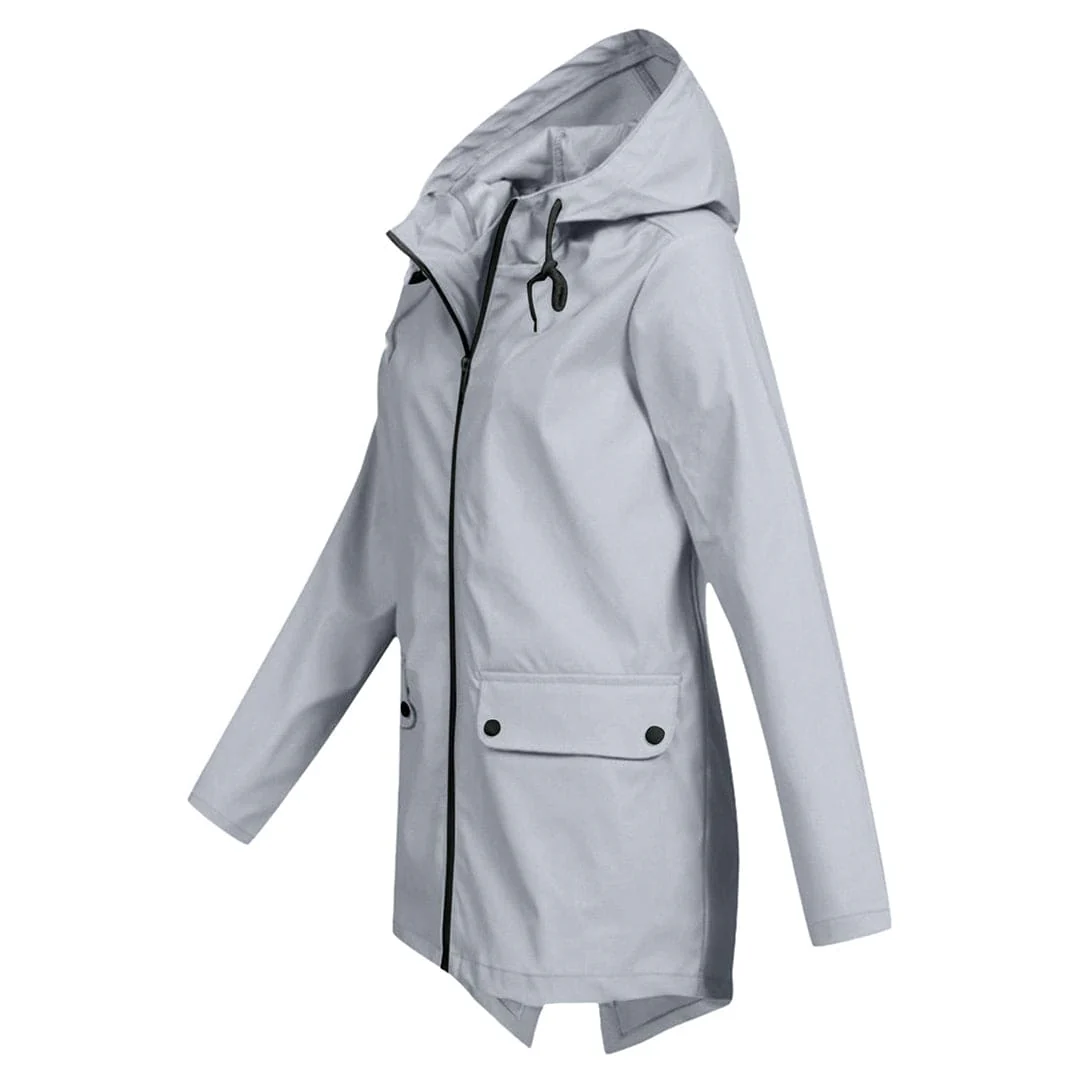 Regenjacke Damen Wasserdicht Mit Kapuze | Leicht & Zeitlos - Image 5