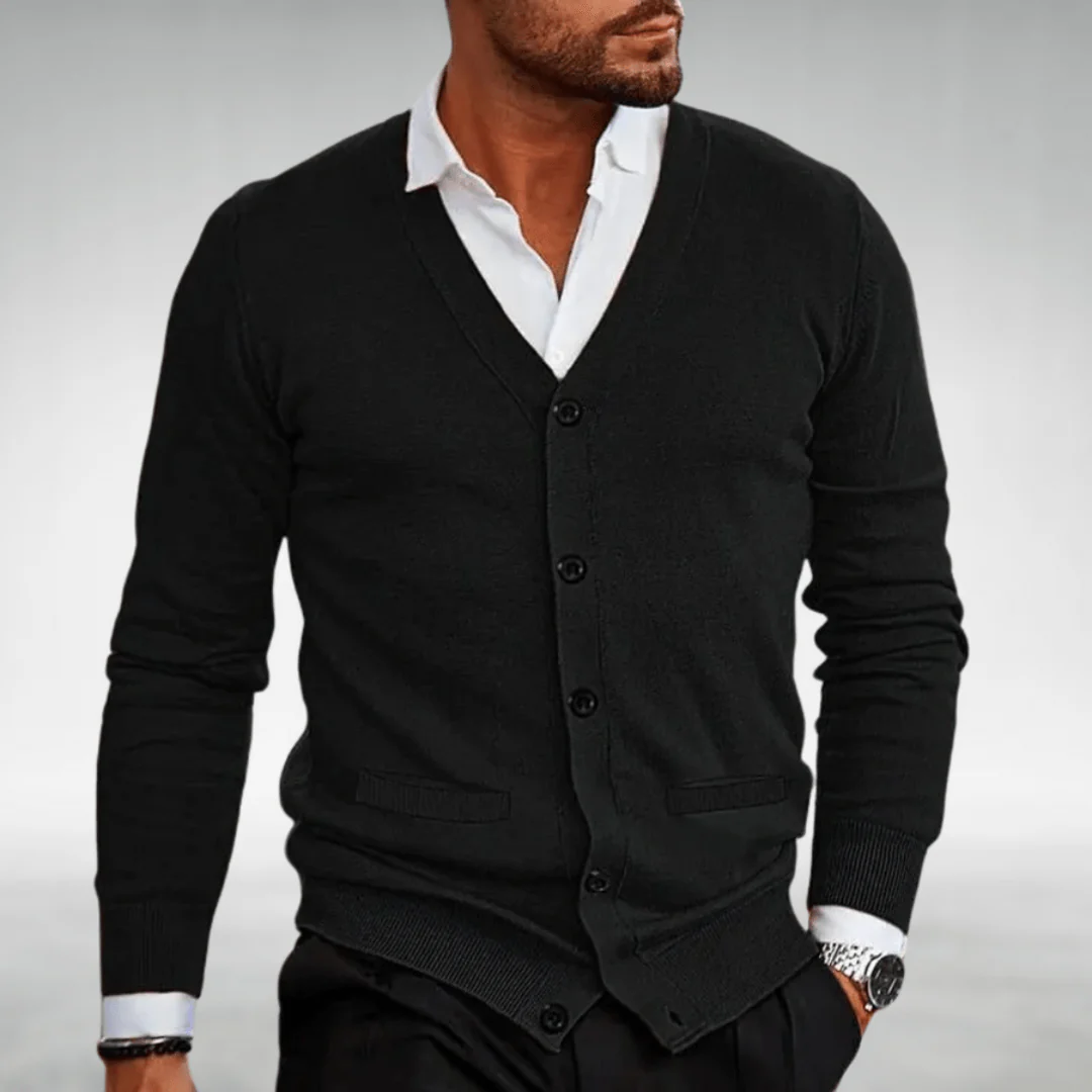 REINHARD - STRICKJACKE MIT KNÖPFEN - Image 3