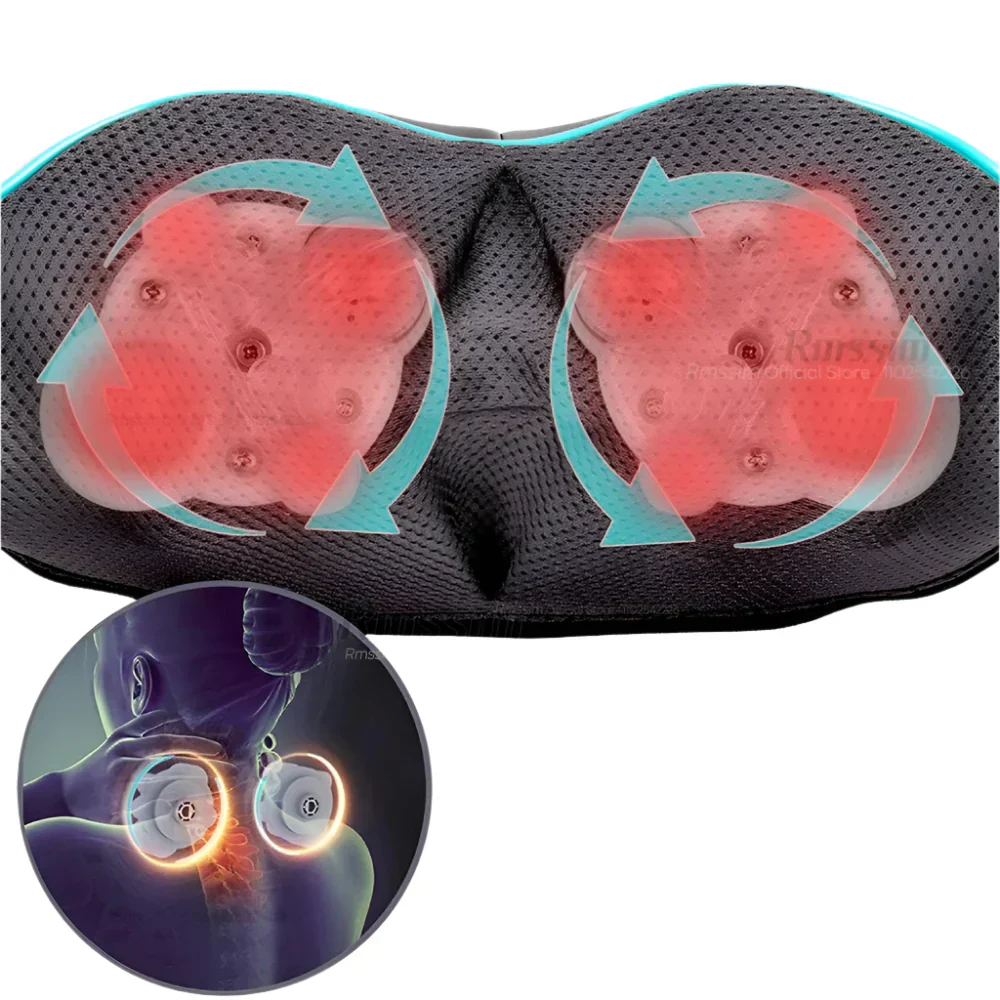 RelaxPro Multifunktionaler Tiefenwärme-Massagegerät für Nacken, Rücken, Schultern und Beine - Image 2