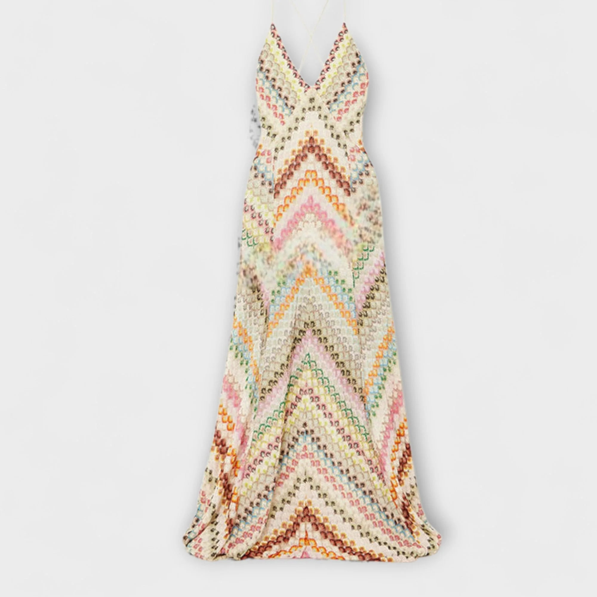 Remi - Buntes Fischgrät-Maxi-Kleid von Missoni - Image 4