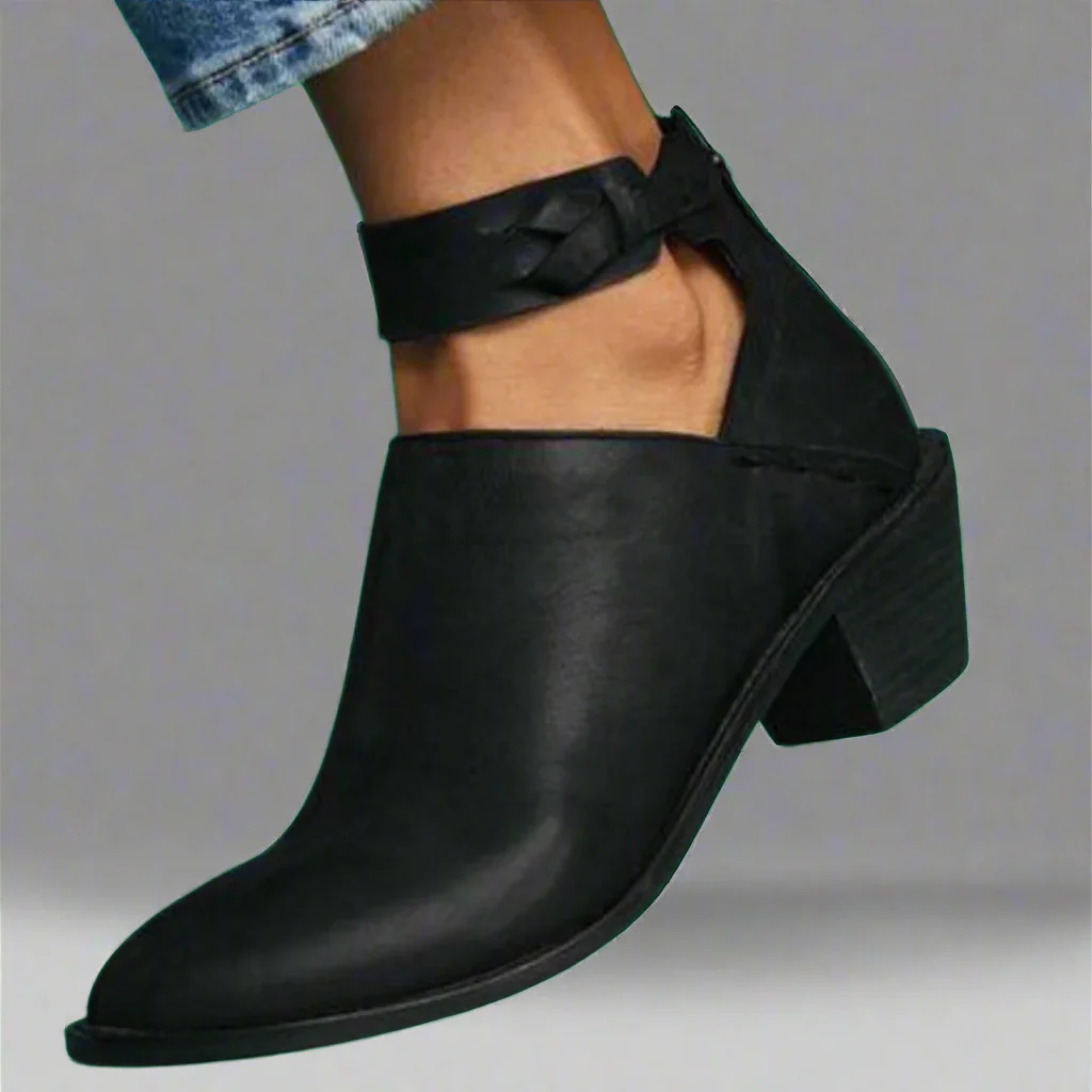 Renata | Mid-Toe Singles mit Blockabsatz – Komfort und Stil - Image 3