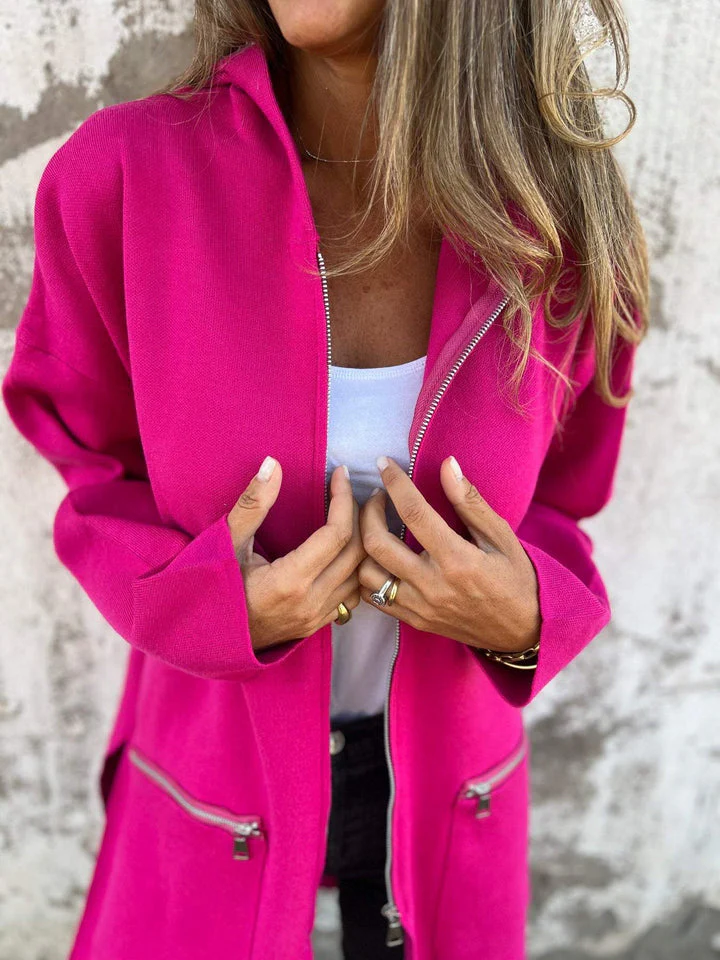 RENATE - LANGARMJACKE MIT RUNDKRAGEN - Image 3